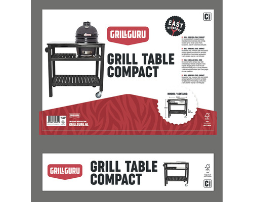 Grill Guru Grill Table Compact