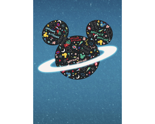 KOMAR Fotobehang vlies IADX4-026 Planet Mickey 200x280 cm