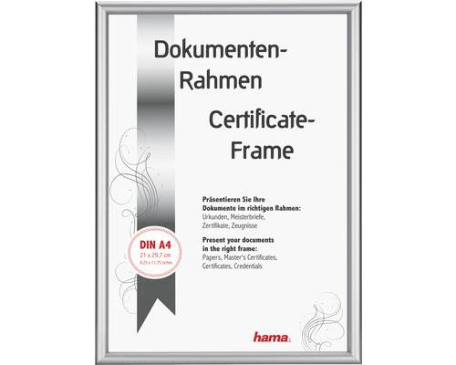 WANDStyle fotolijst grijs, generfd 10x10 cm vierkant van hout in landhuis stijl met staander en ophanger, Made in Germany - H470