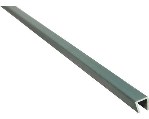 KONSTA U-Profiel afdekking kunststof groen, 150 cm U-profiel van staal