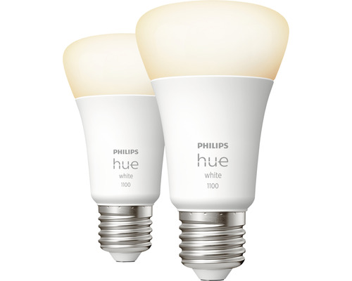 Twee Philips Hue White 1100 lampen