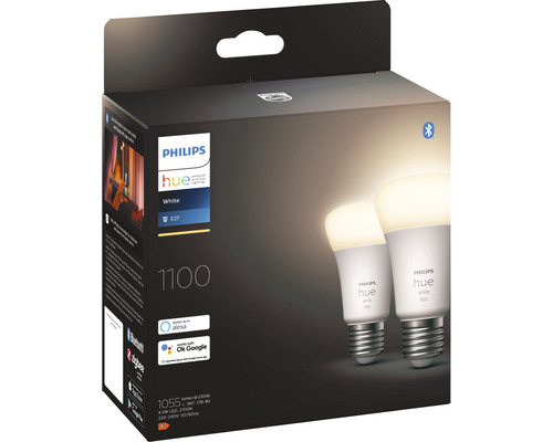 Philips Hue White E27 lamp 1100 in verpakking