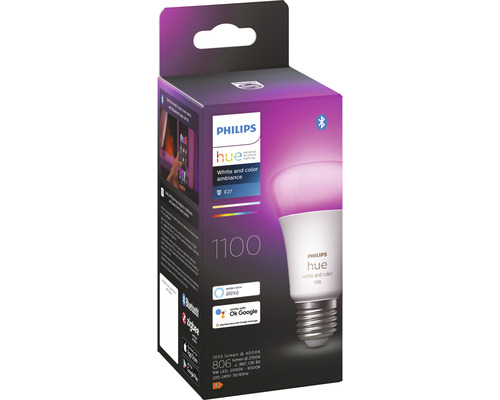 Philips Hue lamp, witte en gekleurde sfeer, E27 fitting