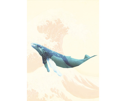 KOMAR Fotobehang vlies IAX4-0012 Whale Voyage 200x280 cm