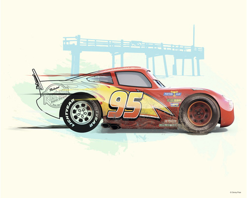 KOMAR Poster Cars Lightning McQueen 50x40 cm
