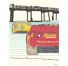 KOMAR Poster Cars strengthen together 30x40 cm