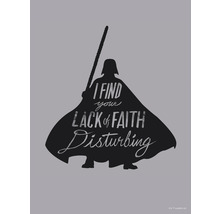 KOMAR Poster Star Wars silhouette quotes Vader 30x40 cm
