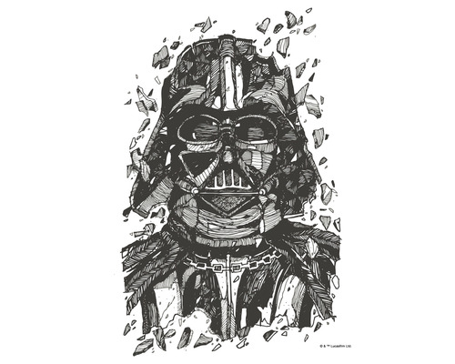 KOMAR Poster Star Wars Darth Vader drawing 30x40 cm