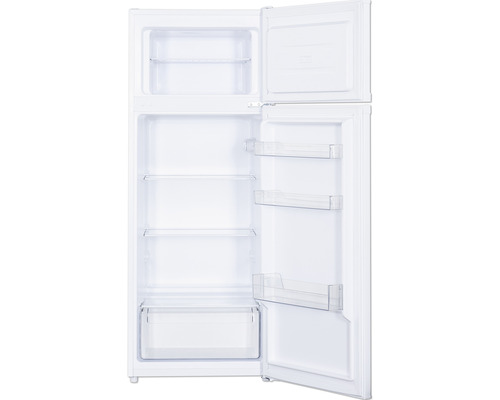 Geopende koelkast met vriesvak