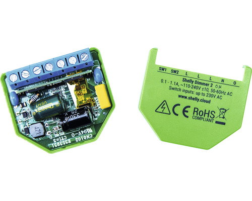 Shelly Dimmer 2 voor het bedienen van elektrische apparaten