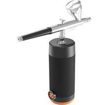 Airbrush pistool met compressor voor modelbouw en hobby