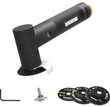 Worx mini haakse slijper met accessoires
