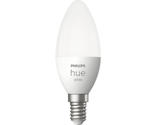 Philips Hue White lamp in kaarsvorm met E14 fitting