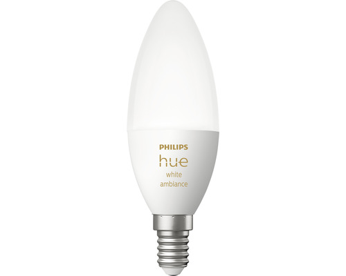 Philips Hue White Ambiance kaarslamp met E14 fitting
