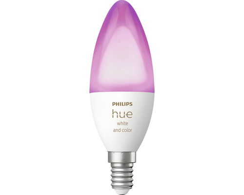 Philips Hue lamp met E14 fitting