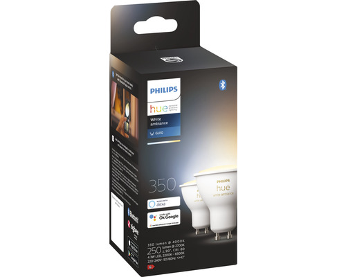 Verpakking van Philips Hue White Ambiance GU10-lamp