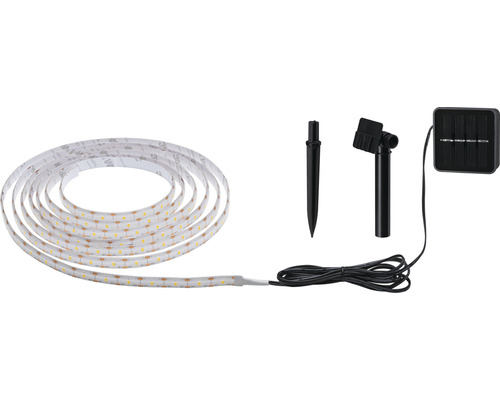 PAULMANN LED Solar outdoor LED strip met schemersensor warmwit 300 cm PAULMANN LED Solar outdoor LED strip met schemersensor warmwit 300 cm