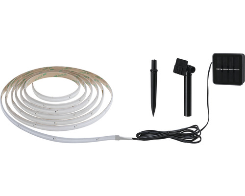 PAULMANN LED Solar outdoor LED strip met schemersensor RGB 300 cm