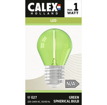 CALEX LED-lamp E27/0,5W groen