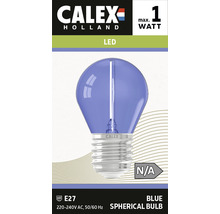 CALEX LED-lamp E27/0,5W blauw