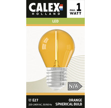 CALEX LED-lamp E27/0,5W oranje