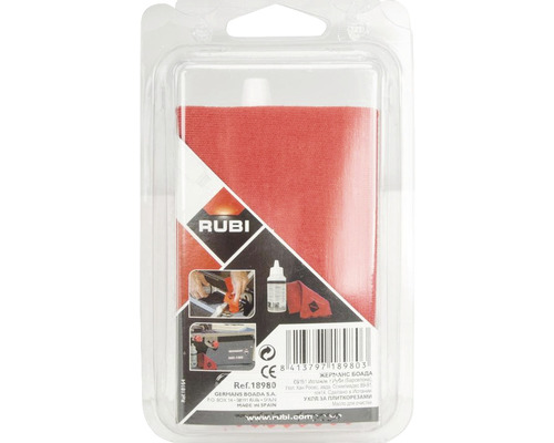 Rubi reinigingsset voor tegelsnijders in kunststof verpakking