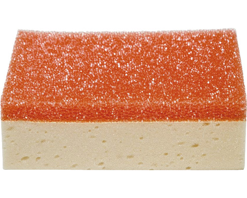 Reinigingsspons met twee verschillende zijden