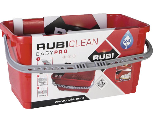 RubiClean Easypro reinigingsemmer met een inhoud van 24 liter