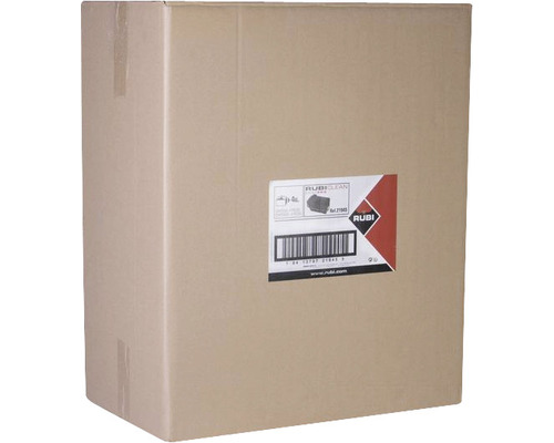 Verpakkingsdoos met RubiClean productetiket