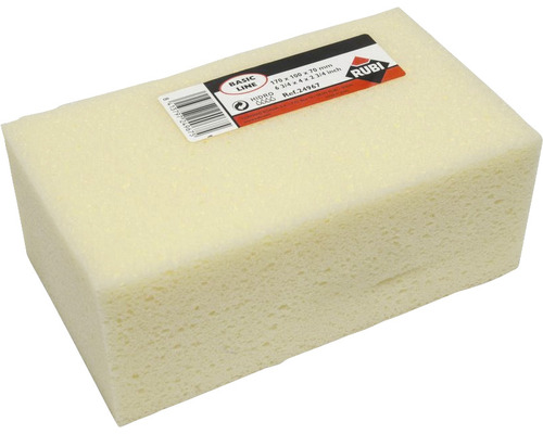 Voegspons van spons, afmetingen 170 x 100 x 70 millimeter