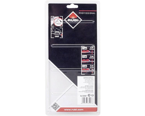 Rubi reservewieltjes in verpakking