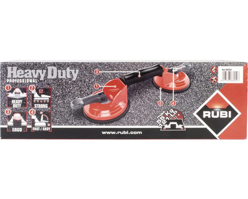 Rubi dubbele zuignap verpakking