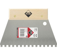 Rubi lijmkam, 18 cm met houten handvat