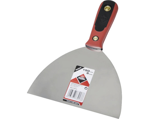 Plamuurmes van roestvrij staal, 150 mm breed