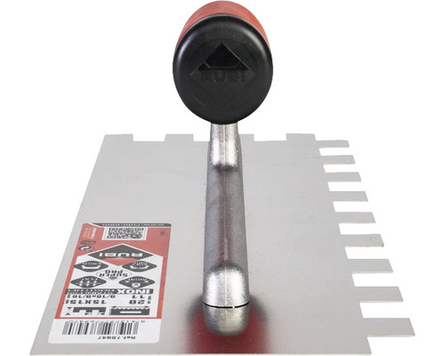 Roestvrijstalen lijmkam met handvat