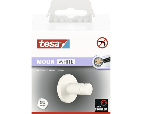 Tesa Moon White zelfklevende haak verpakking