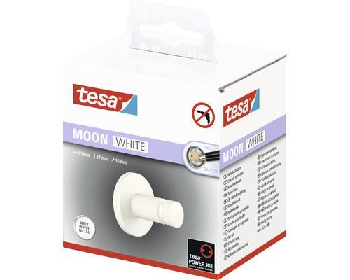 Tesa Moon White kledinghaak verpakking