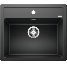 Spoelbak van composietmateriaal met afvoergarnituur