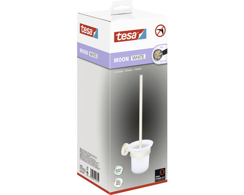 Tesa Moon White toiletborstelhouder in doos