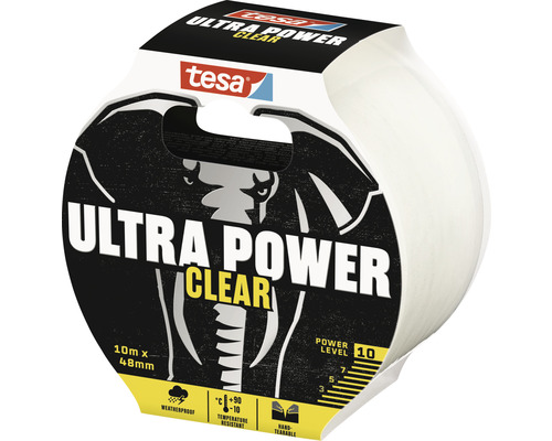 Tesa Ultra Power Clear tape 10 meter maal 48 millimeter