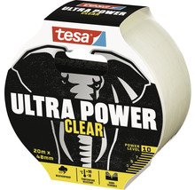 Tesa Ultra Power Clear tape, 20 meter maal 48 millimeter, weerbestendig en temperatuurbestendig