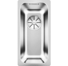 Roestvrijstalen spoelbak met afvoerslang