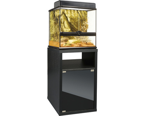 Terrarium met onderkast voor reptielen