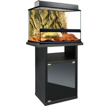 Terrarium met onderkast voor reptielen