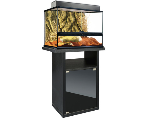 Terrarium met onderkast voor reptielen