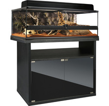 Terrarium met onderkast voor reptielen