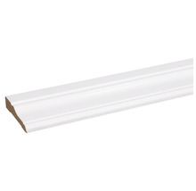 Witte sierlijst voor interieur