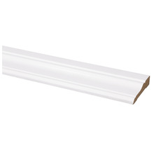 Witte sierlijst van hout
