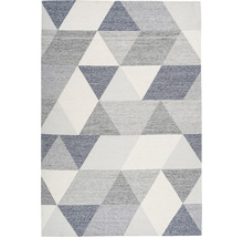 Tapijt met geometrisch driehoekpatroon