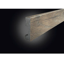 Vloerplint met houten decor